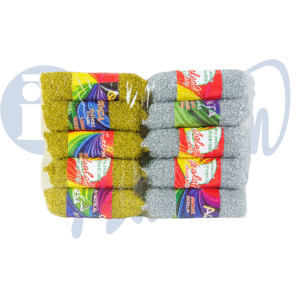 paquete colorido de esponjas para loza suave